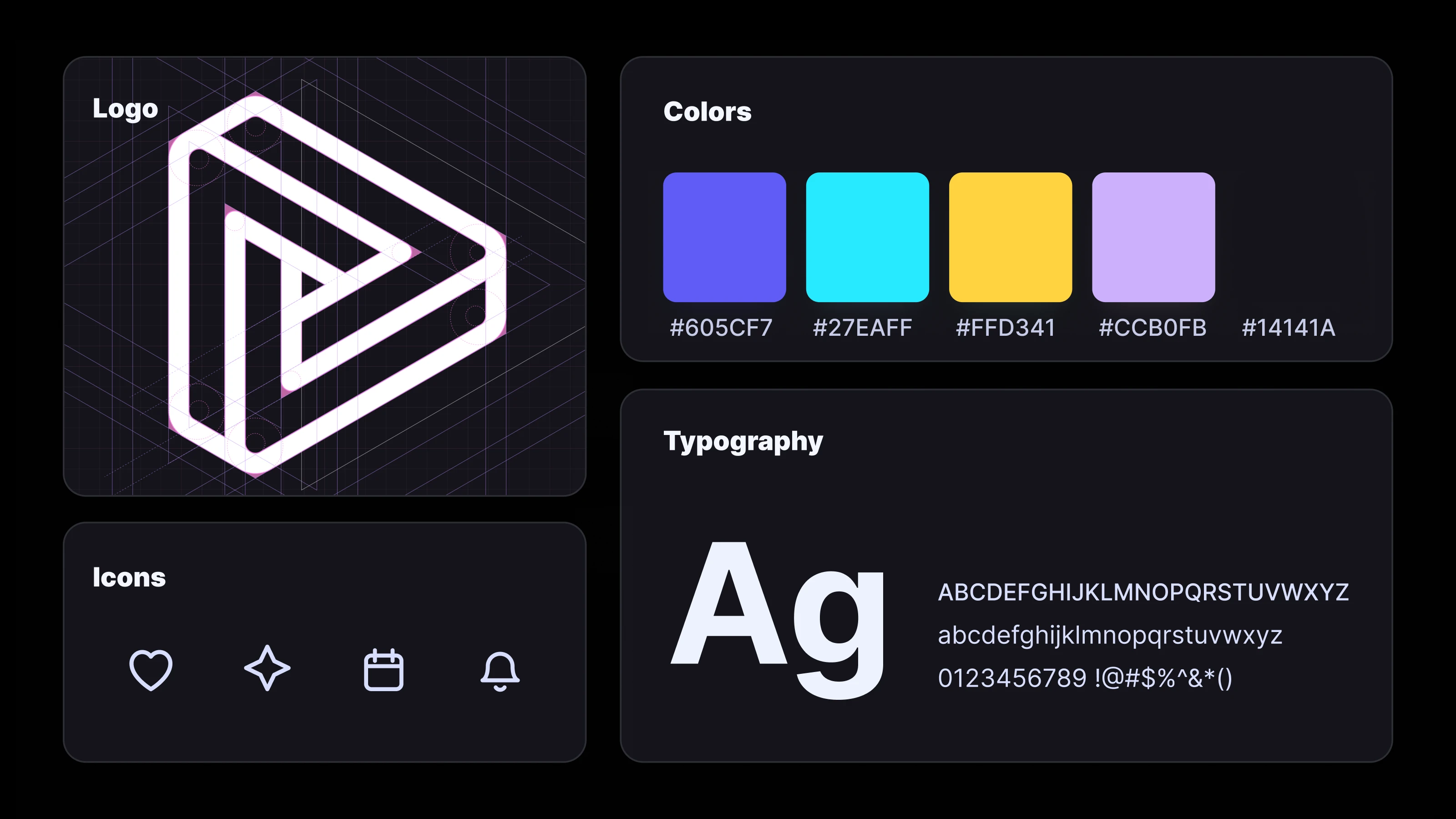 VisionStory brand kit preview