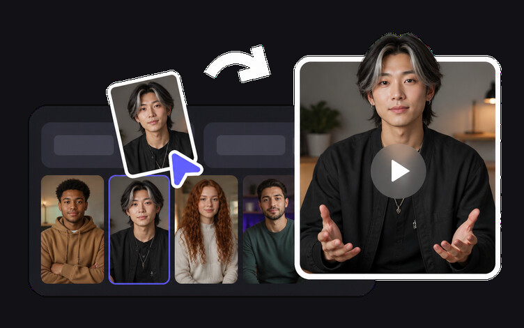 AI influencer creator producing consistent virtual influencer videos for social media