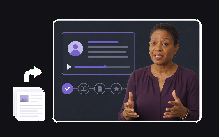 Customer education video workflow turning release notes and help articles into narrated product modules