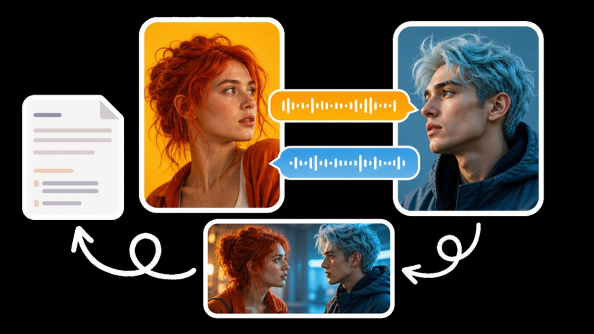 AI video character workflow keeping one character’s face, voice, and look consistent across scenes and episodes
