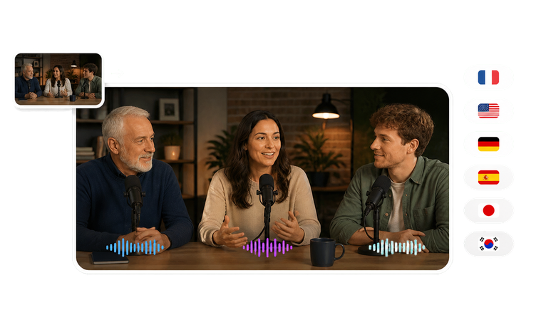 Multi-Speaker Dubbing for Programs