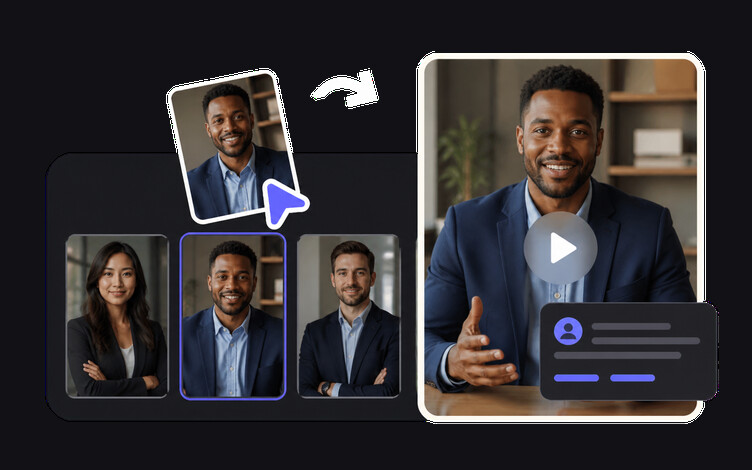 AI sales video generator turning one approved script into personalised outbound prospecting videos