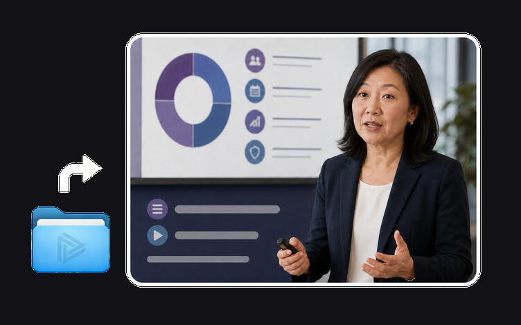 Sales enablement video workflow turning a launch deck into short product knowledge modules for reps and partners