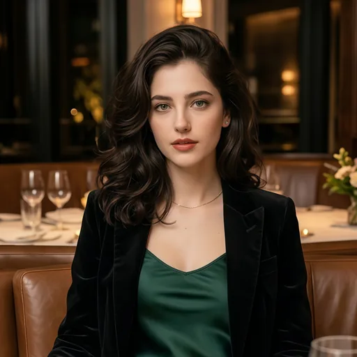 Professional woman in a black jacket