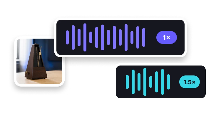 Change Audio Speed