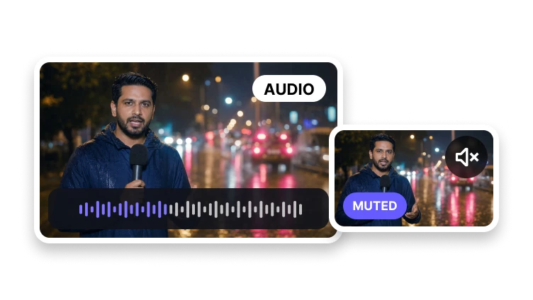 Remove Audio from Video