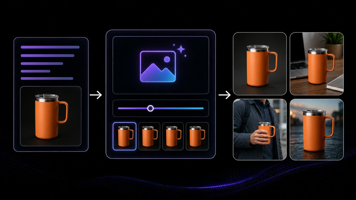 Tutorial de fotos de producto con IA